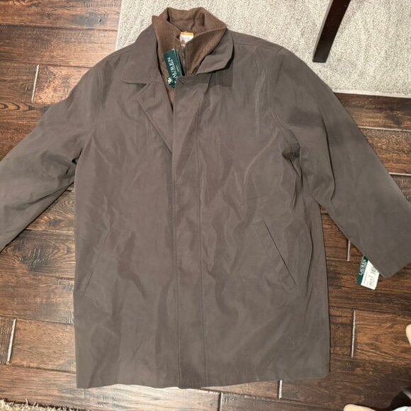 Lauren Ralph Lauren Edgar Rain Resistant Removable Liner Coat Size Small 46R - Picture 2 of 13